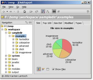 Jdiskreport: visor de consumo de espacio en disco