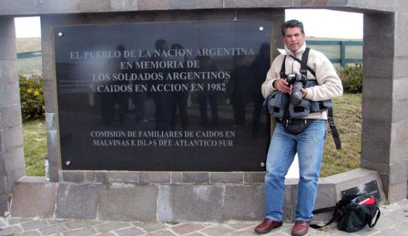 Murió el fotógrafo y Veterano de Malvinas Sergio Quinteros 