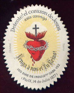 ¡Detente! el Corazón de Jesús está conmigo