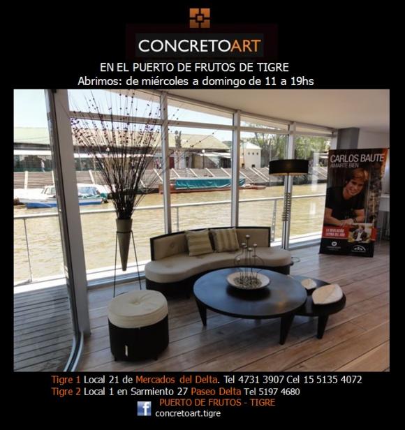 Decoramos la sala de prensa cuando Carlos Baute actuó en Mercados del Delta