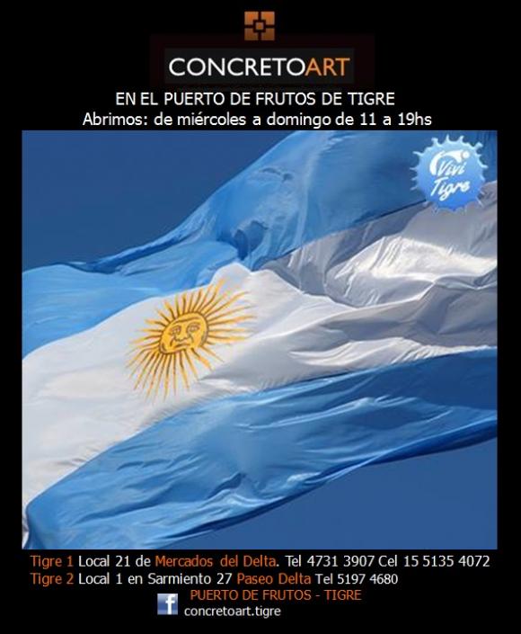 Banderazo en el Puerto de Frutos