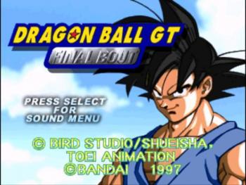 Dragon ball gt final bout