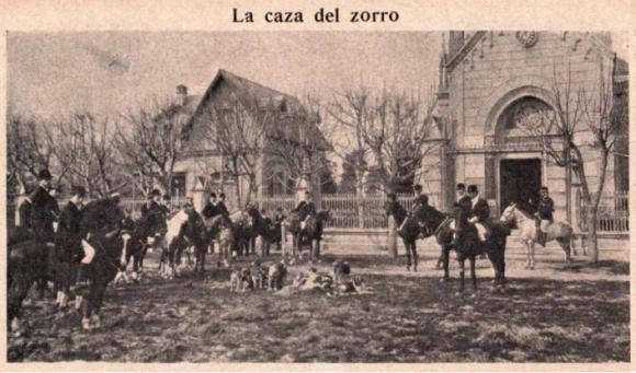 Cacerías del zorro en los pagos de la Costa y Las Conchas