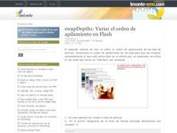 Swapdepths: variar el orden de apilamiento en flash