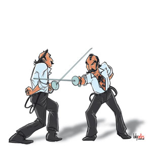 El ceremonial en el duelo moderno