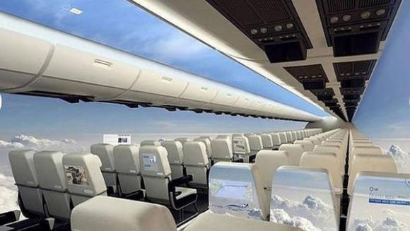 Increíble: diseñan un avión ¨transparente¨