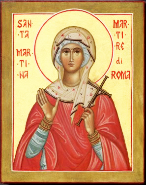 30 de enero. Santa Martina | San Adelelmo | Beato Columba Marmión
