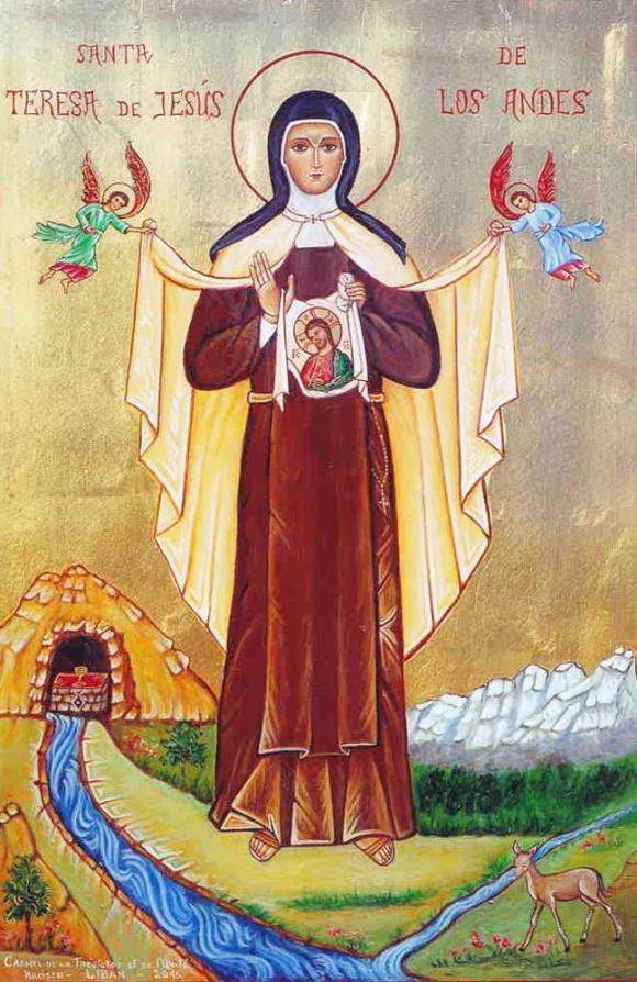 12 de abril. Santa Teresa de los Andes | San Zenón | San Julio I