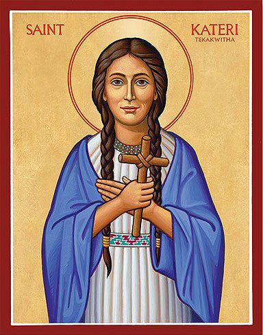 17 de abril. Santa Catalina Tekakwitha | Beata Mariana de Jesús | San Simeón Barsabas