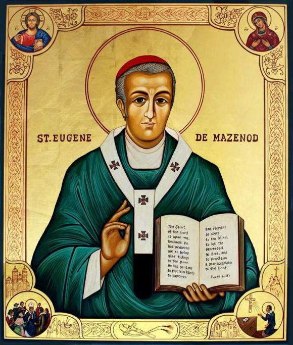 21 de mayo. San Carlos José Eugenio de Mazenod | San Cristobal Magallanes