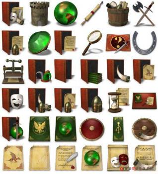 Pack de iconos dragon