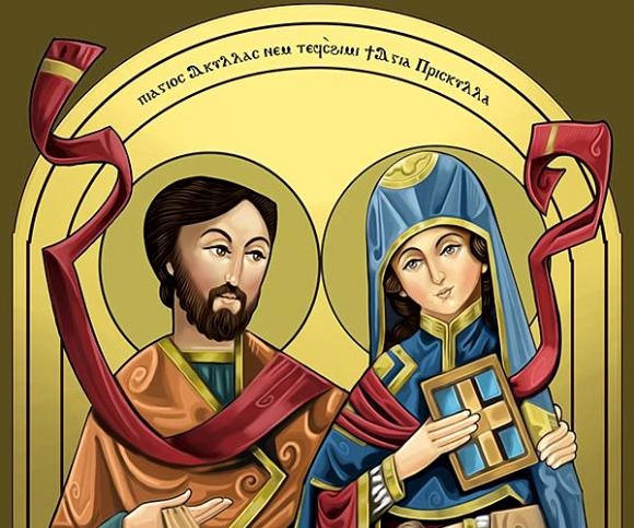 08 de julio. Santos Aquila y Prisca o Priscila | San Adriano | San Procopio