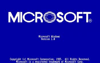 Microsoft windows 1.0