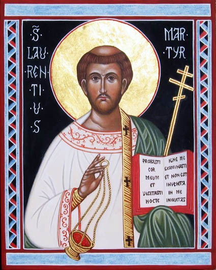 10 de agosto. San Lorenzo | Beatos Francisco Drzewiecki y Eduardo Grzymala