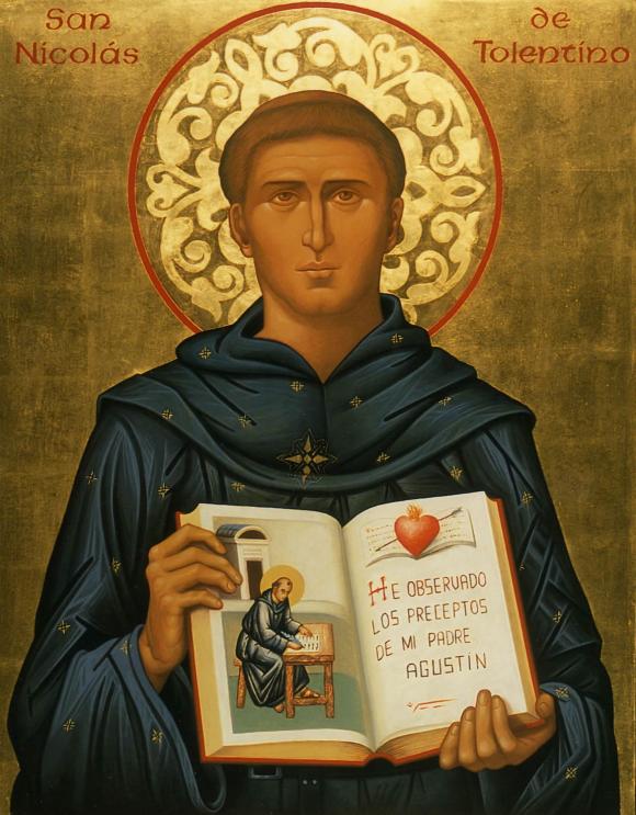 10 de septiembre. San Nicolás de Tolentino | San Auberto
