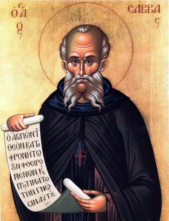 05 de diciembre. San Sabas, abad | San Sabas, obispo | Santa Crispina