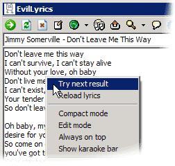 Evillyrics: karaoke en tu reproductor de audio