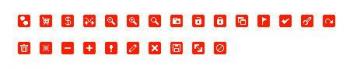 Iconos gratuitos modificables mediante css
