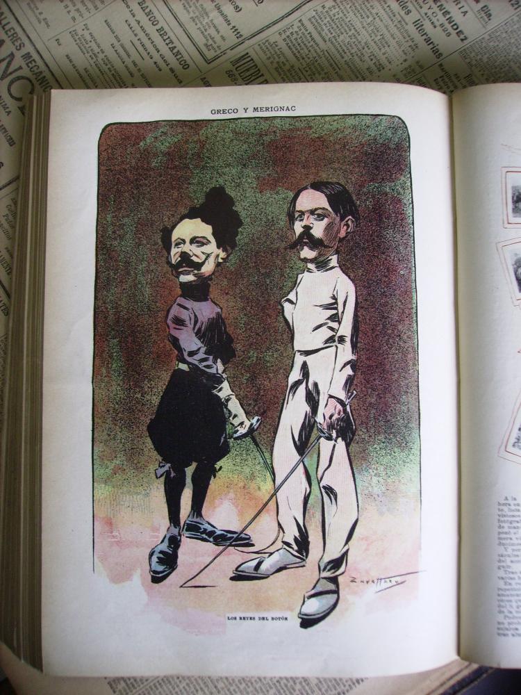 La esgrima durante las presidencias de Julio Argentino Roca