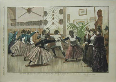 Esgrima femenina