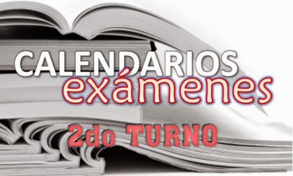 Segundo turno de exámenes