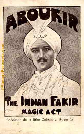 “Presentación del ‘fakir’ Rodríguez”