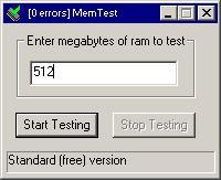 Memtest: verifica el estado de la memoria ram