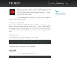 Personalizar el boton "examinar" de un formulario