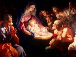 ¡Santa y Feliz Navidad invitándolos a unirse al Rosario Mundial en la Nochebuena!