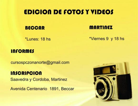 EDICION DE FOTOS Y VIDEOS