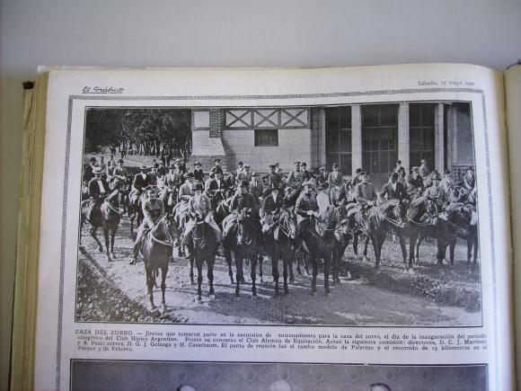 Entrenamientos cinegéticos en Olivos y Palermo