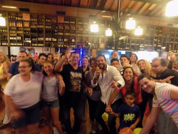 FOTOS SHOW GUSTAVO SANTILLAN EN ¨LA CANTINA DE MI TIO¨