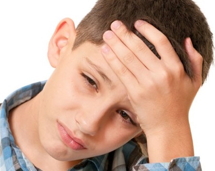 Los chicos también pueden padecer migrañas