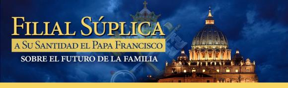 Sobre el futuro de la familia en el próximo Sínodo, filial súplica al Papa Francisco