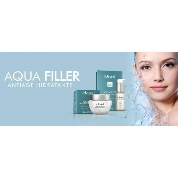 Idraet presenta Aquafiller, un tratamiento innovador para arrugas por deshidratación.