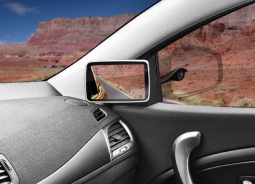 Diseñan un espejo retrovisor 3D para los coches del futuro