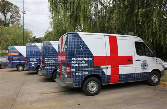 El servicio de emergencias médicas de San Isidro suma tecnología