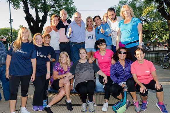 Castellano: ¨En San Isidro le decimos si al deporte y a la vida sana¨