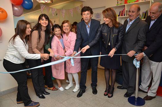 Inauguraron una biblioteca en el Centro ¨El Nido¨