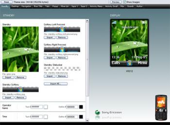 Creador de temas para sony ericson