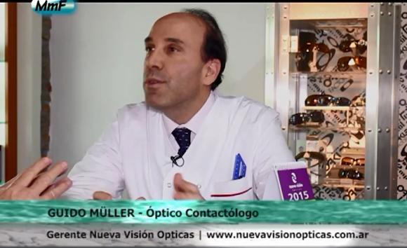 Guido Müller en el programa de TV