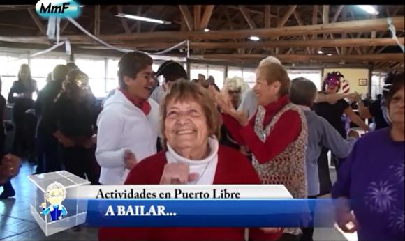 El programa de TV ´MAYORmente FELIZ´ de visita en Puerto Libre