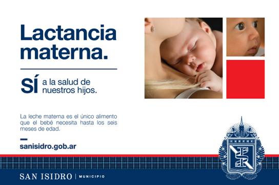 San Isidro adhiere a la semana de la lactancia materna