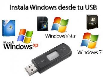 Instalar windows desde usb