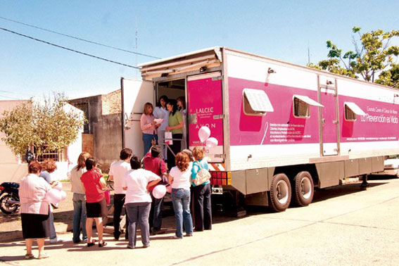 El Mamógrafo Móvil AVON-LALCEC continúa su recorrido por el país