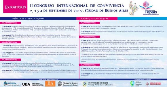 II CONGRESO INTERNACIONAL DE CONVIVENCIA