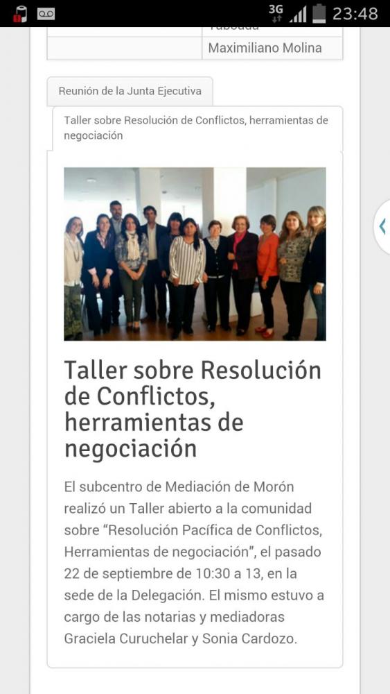 HERRAMIENTAS DE NEGOCIACION PARA LA VIDA COTIDIANA-SUBCENTRO DE MEDIACION MORON-2014