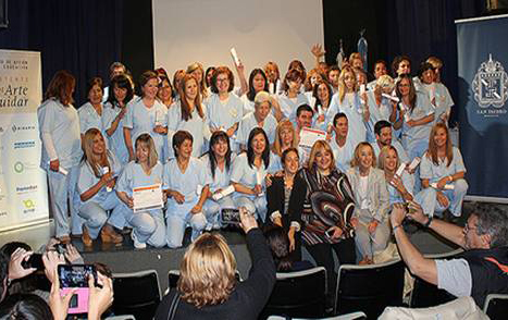 San Isidro: Nuevos egresados del curso “Asistente en el Arte de Cuidar”