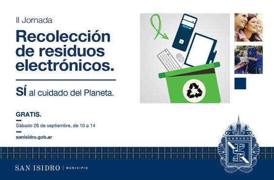 SAN ISIDRO | II Jornada de Recolección de Residuos Electrónicos