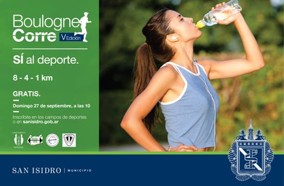 BOULOGNE | Se viene la quinta edición de “Boulogne Corre”